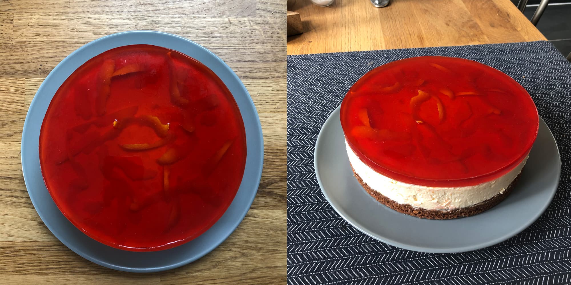 Negroni cheesecake